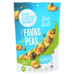 The Good Bean, Fava Beans Sea Salt, 6 Oz