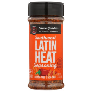 Sauce Goddess, Spice Latin Heat Shaker, 4.2 Oz(Case Of 6)