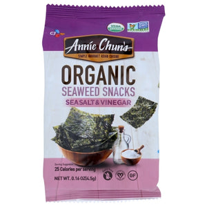 Annie Chun's, Seaweed Snck Slt N Vngr M, 0.16 Oz(Case Of 12)