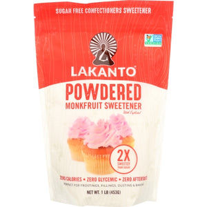Lakanto, Sweetnr Powdered, 16 Oz(Case Of 8)