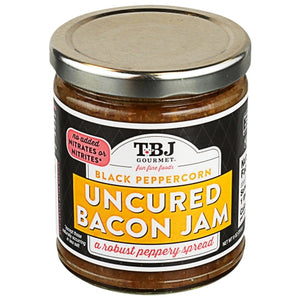 Tbj Gourmet, Jam Bacon Black Pepper, 9 Oz(Case Of 6)