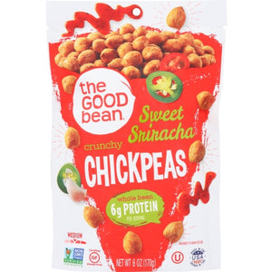 The Good Bean, Chickpea Swt Sriracha, 6 Oz(Case Of 6)
