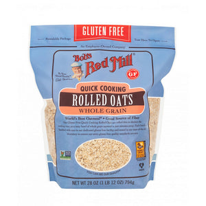 Bobs Red Mill, Quick Cooking Rolled Oats, 28 Oz(Case Of 4)