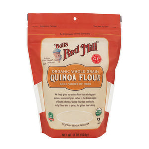 Bobs Red Mill, Organic Quinoa Flour, 18 Oz(Case Of 4)