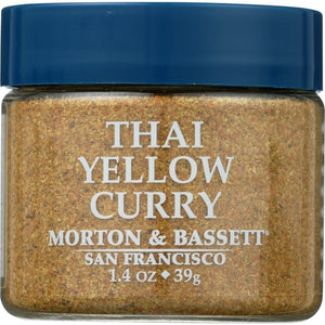 Morton & Bassett, Seasoning Curry Thai Yel, 1.4 Oz(Case Of 3)