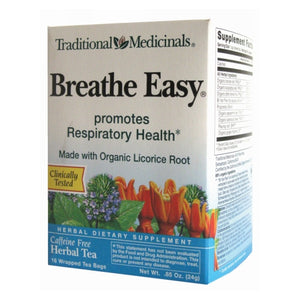 Breathe Easy Tea 16 Bags by Traditional Medicinals