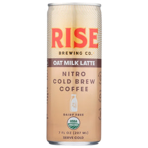 Rise Brewing Co, Cold Brew Nitro Oat Milk, 7 Oz(Case Of 12)