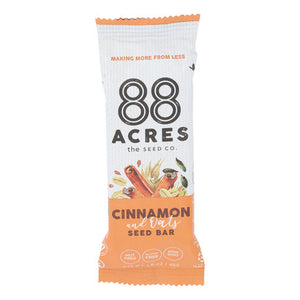88 Acres, Seed Bars Oats And Cinnamon, 1.6 Oz(Case Of 9)