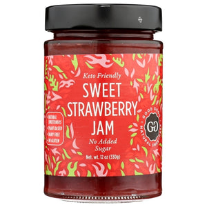 Good Good, Jam Sweet Strawberry Kf, 12 Oz(Case Of 6)