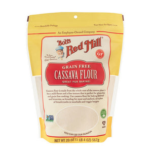 Bobs Red Mill, Cassava Flour, 20 Oz(Case Of 4)