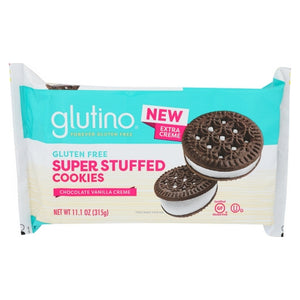 Glutino, Cookie Spr Stufd Choc Crm, Case of 12 X 11.1 Oz