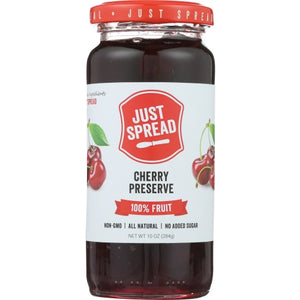 Just Spread, Preserve 100Pct Frt Chrry, 10 Oz(Case Of 6)