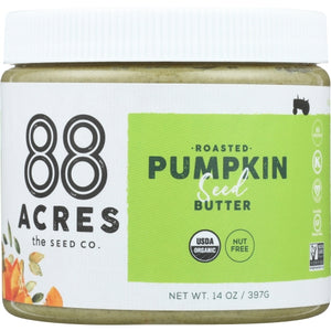 88 Acres, Butter Pumpkin Seed Org, 14 Oz(Case Of 6)
