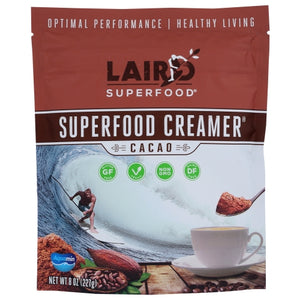 Laird Superfood, Creamer Cacao, 8 Oz(Case Of 6)