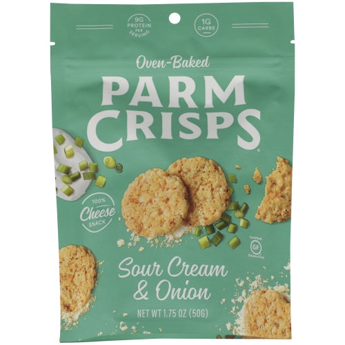 Parm Crisps, Crisp Parm Sr Crm Onion, 1.75 Oz(Case Of 12)
