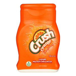 Crush & Brush, Enhancer Wtr Orange, 1.62 Oz(Case Of 6)