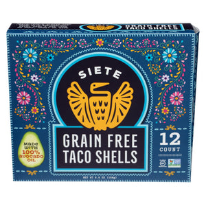 Siete, Taco Shells Grain Free, 5.5 Oz(Case Of 12)