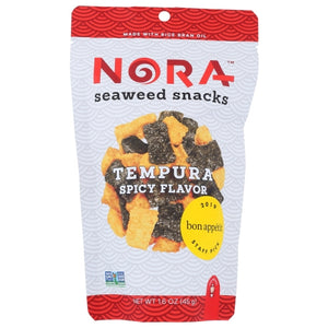 Nora Snacks, Tempura Spicy, 1.6 Oz(Case Of 12)