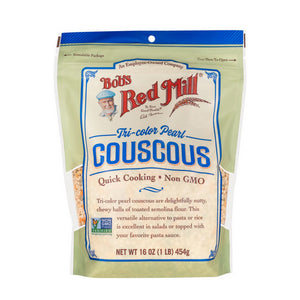 Bobs Red Mill, Tri Color Pearl Couscous, 16 Oz(Case Of 4)