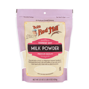 Bobs Red Mill, Milk Powder Dry Non Fat, 22 Oz(Case Of 4)