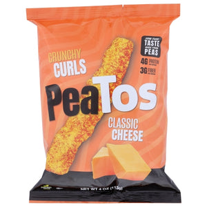 Peatos, Peatos Classic Cheese, 4 Oz(Case Of 8)