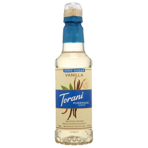 Torani, Puremade Vnla Zs Syrup, 375 Ml(Case Of 4)