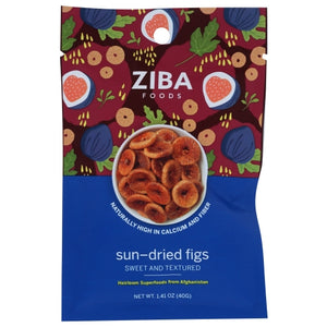 Ziba Foods, Fruit Sun Dried Fig, 1.41 Oz(Case Of 12)