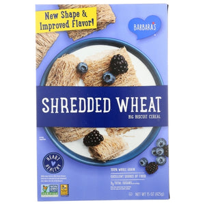 Cereal Shredded Wheat Case of 12 X 15 Oz by Barbaras