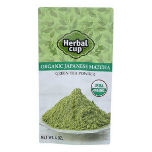 Herbal Cup, Matcha Pwdr Japanese, 4 Oz(Case Of 8)