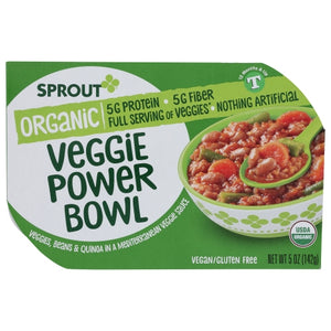 Sprouts, Meal Bowl Toddler Veggie, 5 Oz(Case Of 8)