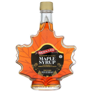 Bernard, Syrup Maple Leaf Amber, 16.9 Oz(Case Of 6)