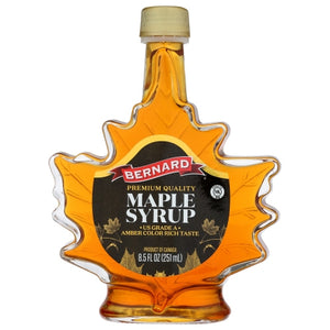Bernard, Syrup Maple Leaf Amber, 8.5 Oz(Case Of 6)