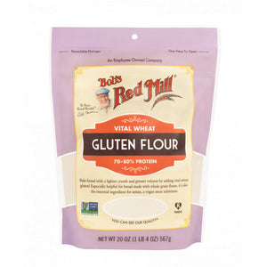 Bobs Red Mill, Wheat Flour Gluten, 20 Oz(Case Of 4)