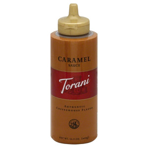 Puremade Caramel Sauce Case of 4 X 16.5 Oz by Torani