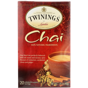Twinings Tea, Tea Chai, 20 Bags(Case Of 6)