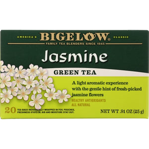 Bigelow, Jasmine Green Tea, 0.91 Oz(Case Of 6)