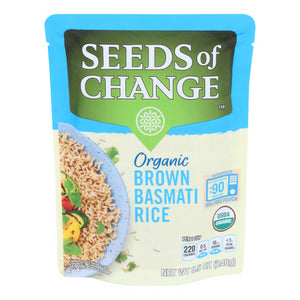 Seeds of Change, Brown Basmati Rice, 8.5 Oz(Case Of 12)
