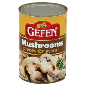 Gefen, Mushroom Pces & Stms, 8 Oz(Case Of 24)