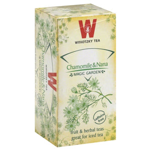 Wissotzky, Tea Chamml Nana Herbal, 20 Bags(Case Of 6)