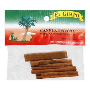 El Guapo, Cinnamon Stck Entera, Case of 12 X 0.25 Oz