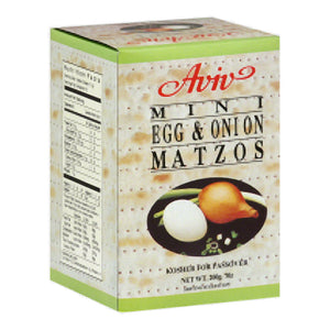Aviv, Matzo Egg N Onion Mini, 7 Oz(Case Of 24)