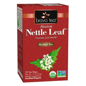 Bravo Tea & Herbs, Organic Tea Nettle Leaf, 20 Bags