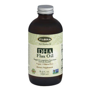 Flora, Flax Oil DHA, 8.5 Oz