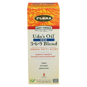 Flora, Udo's DHA Oil Blend, 17 Oz