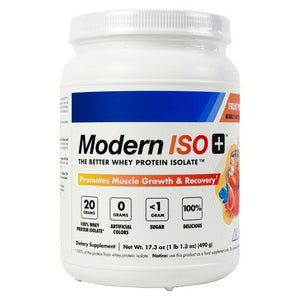 Modern Sports Nutrition, Modern Iso Plus Fruit Punch, 20 Count