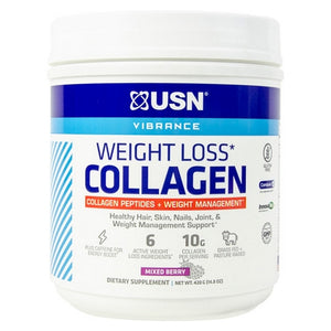USN, Weight Loss Collagen Mixed Berry, 30 Servings