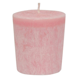 Aloha Bay, Candle Votives Sandalwood Soft Pink, 12 Count