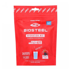Biosteel, Hydration Mix Mixed Berry, 16 Packets