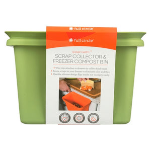 Full Circle Home, Scrap Collector & Freezer Compost Bin, 1 Count