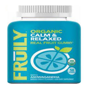 Fruily, Organic Calm & Relaxed Real Fruit, 50 Count